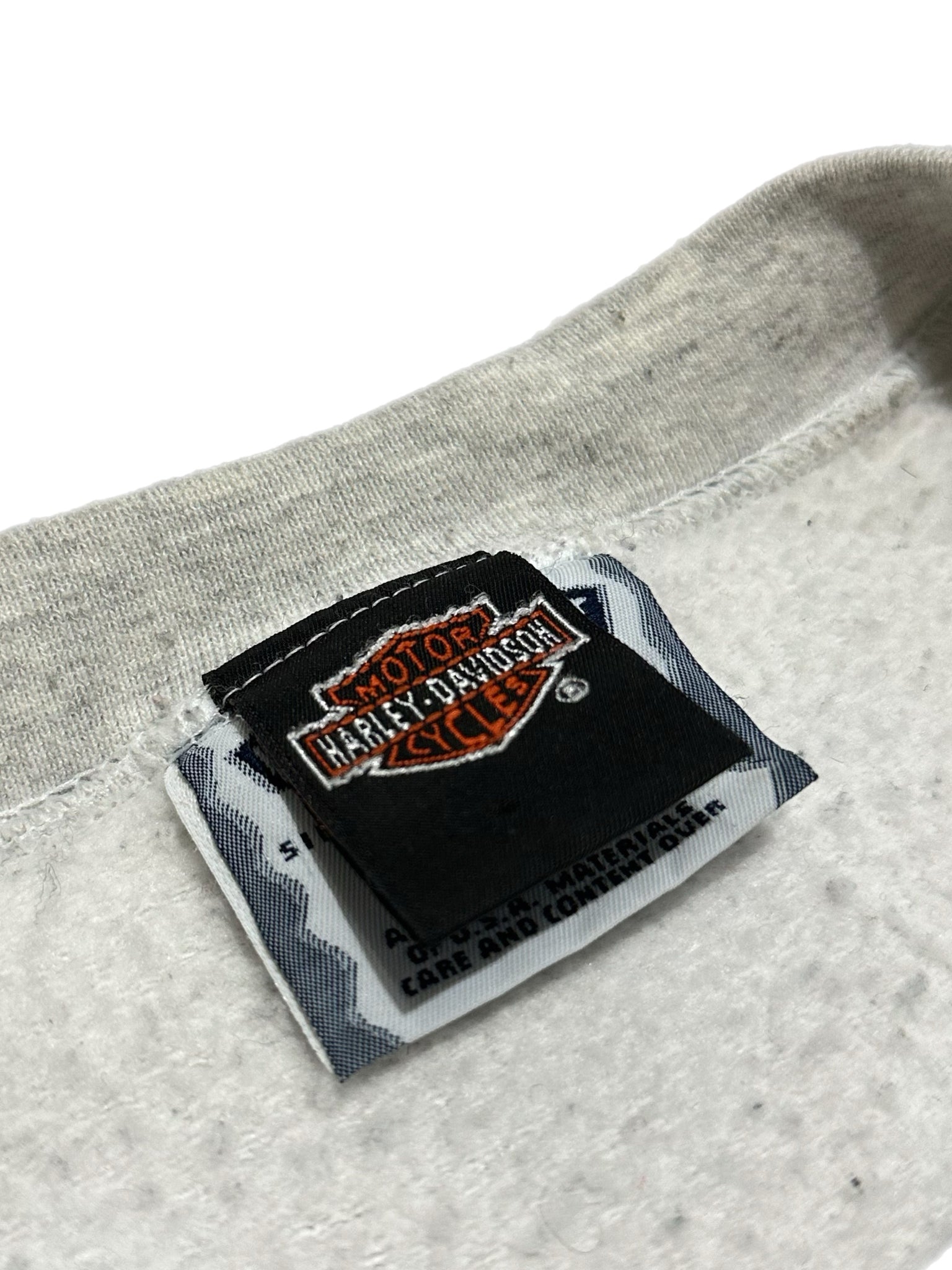 Harley Davidson Heather Grey Crewneck