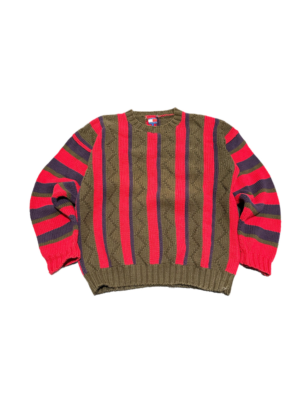 Tommy Hilfiger Verticle Striped Sweater