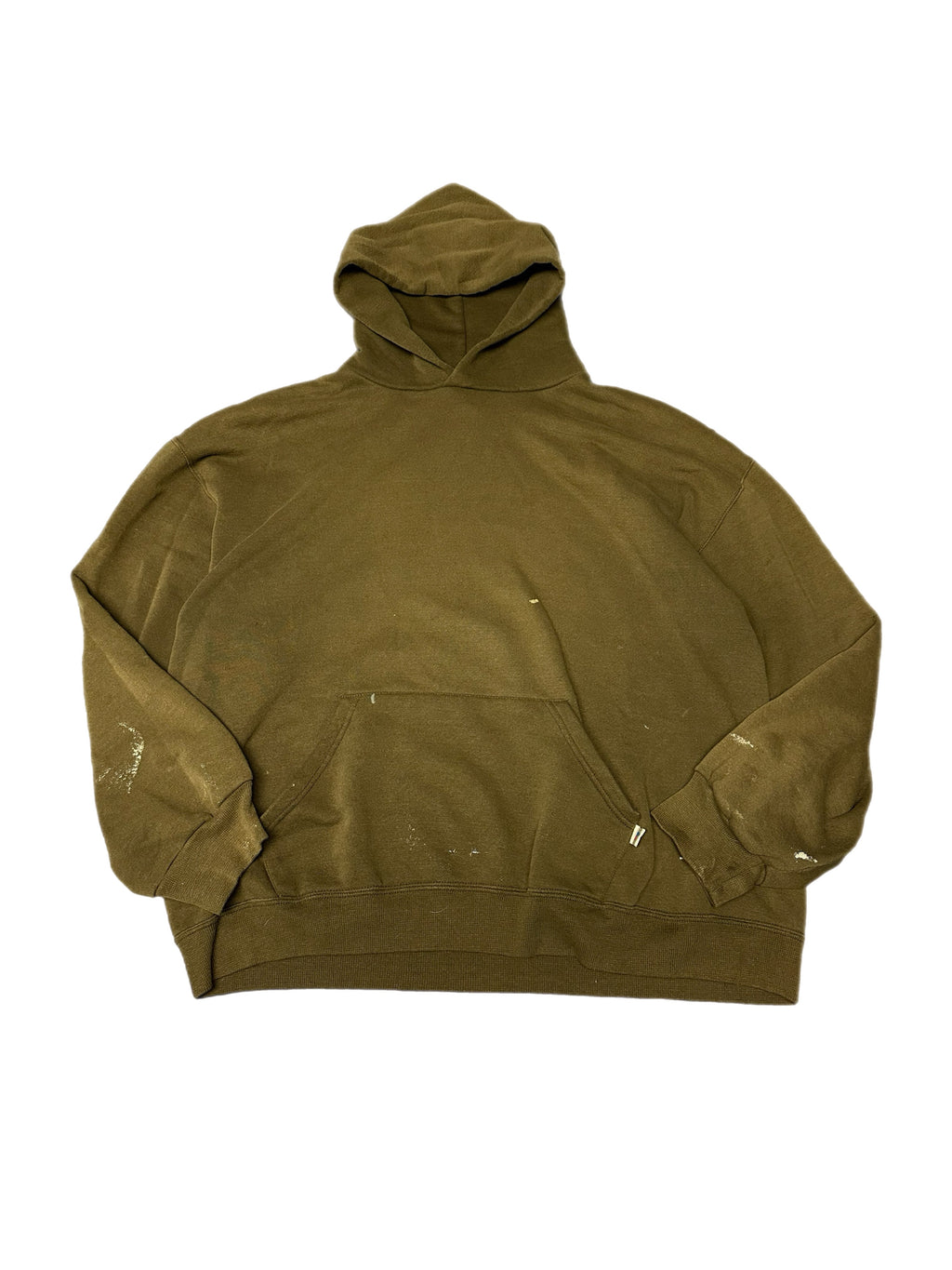 Russell Olive Paint Hoodie