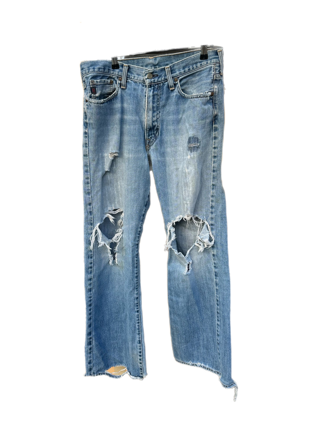 Abercrombie Ripped Y2K jeans