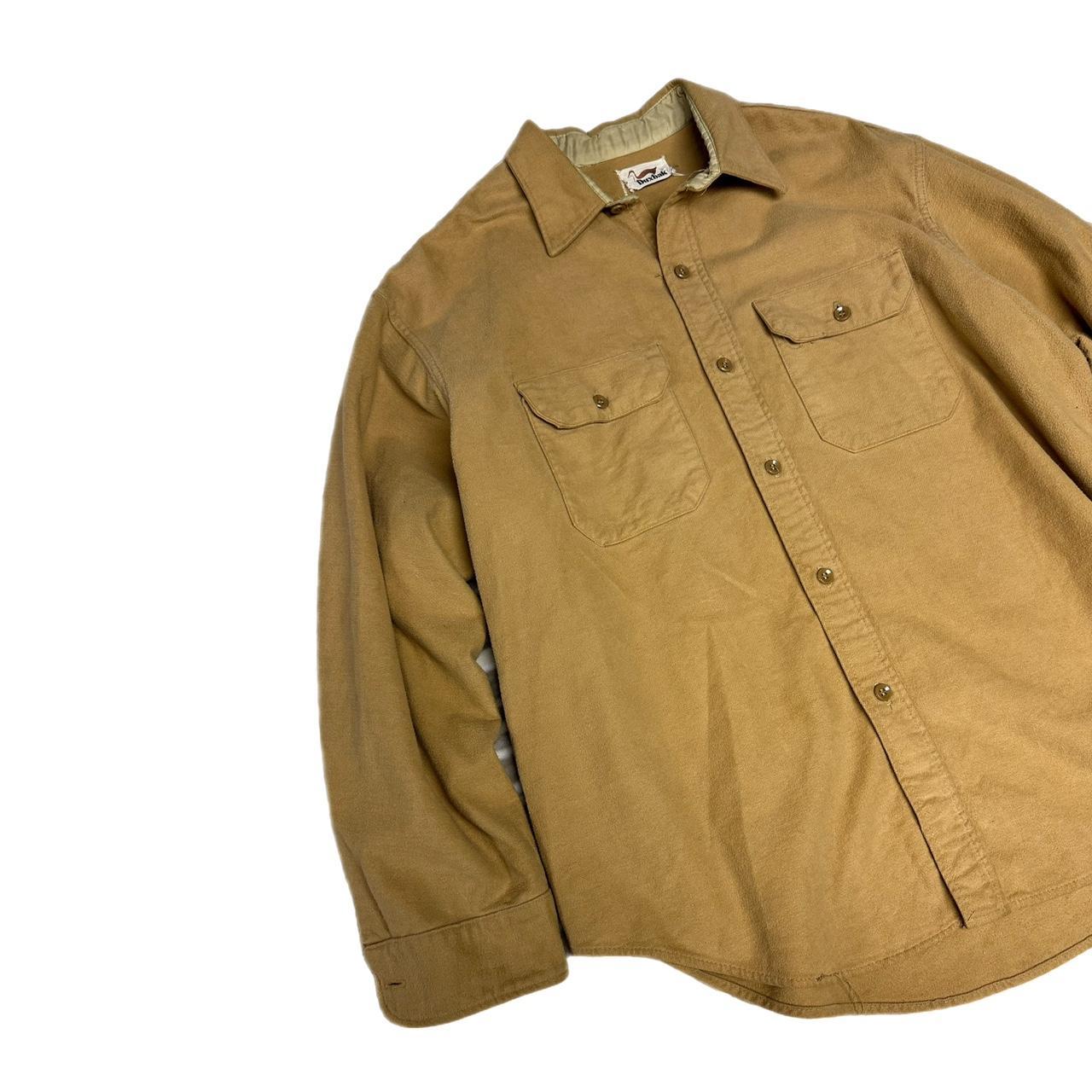 Duck Suede button up long sleeve