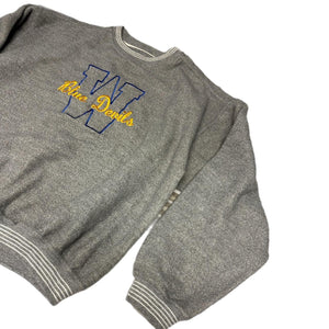 Warren Blue Devils Grey Crewneck Sweater