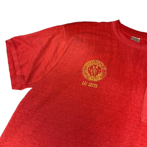 Vintage faded Red Basic Tee