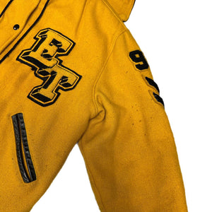 Vintage 80’s Yellow and black varsity jacket